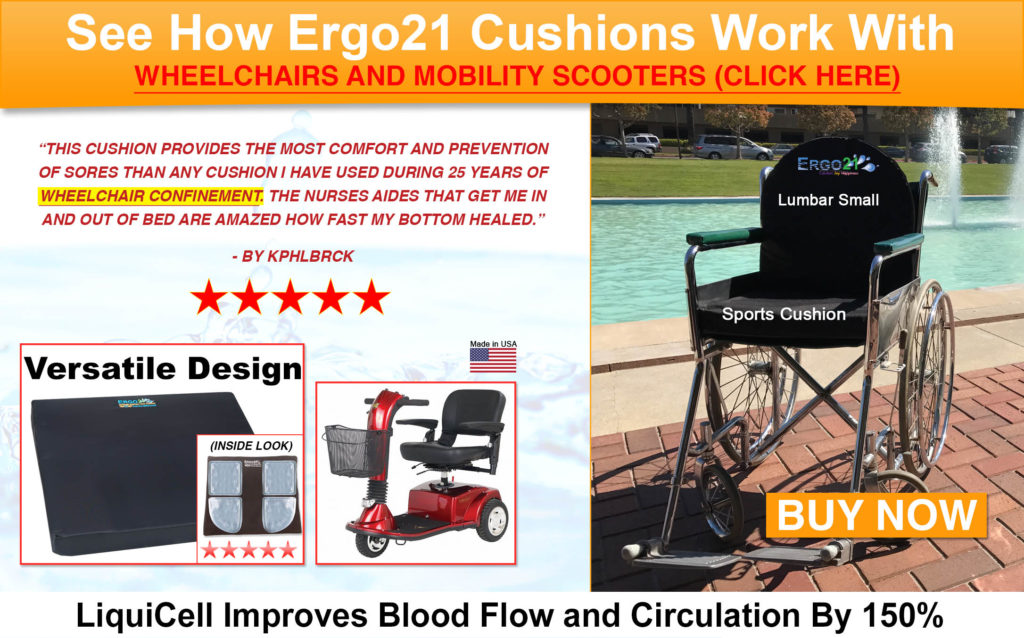 Ergo21 gel seat cushions