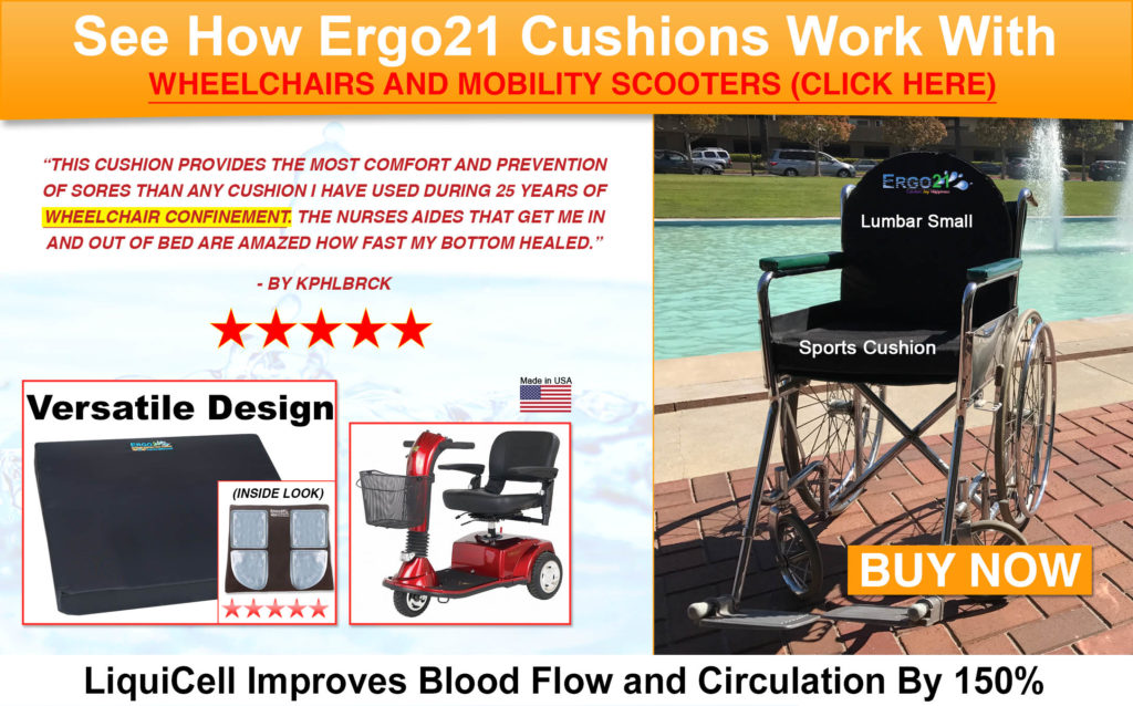 Wheelchair Cushions and Lumbar -Better than Gel, Foam