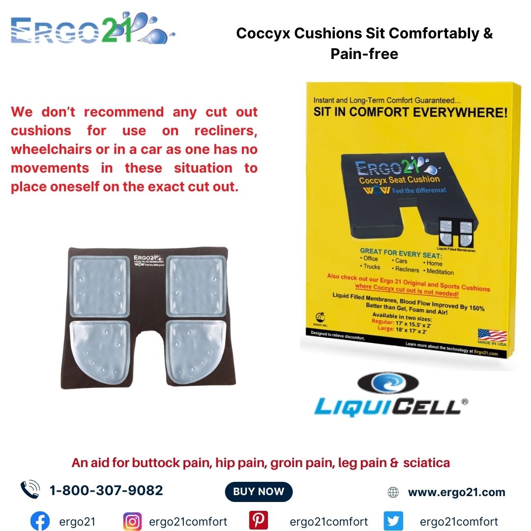 5 Ways Coccyx Cushion Helps Relieve Tailbone Pain - Ergo21