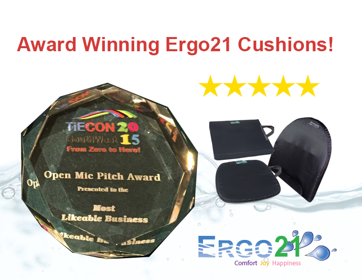 awards winning Ergo21 cushions