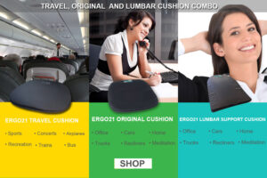 Car Seat Cushion for Ultimate Comfort on Long Drives - Ergo21