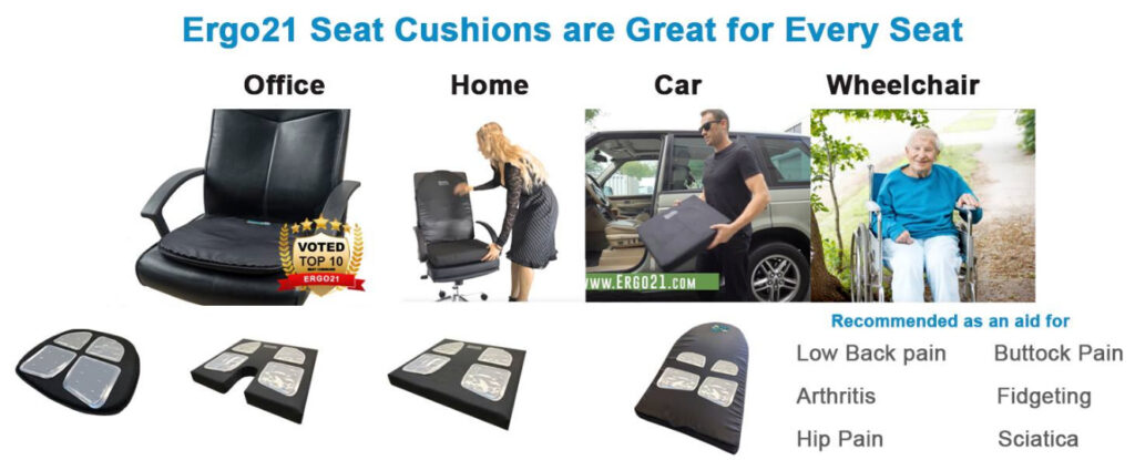 Best Car Seat Cushions for Sciatica: Comfort, Support, and Pain Relief on  the Road – EFFOREST