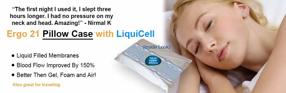 Pillow Case with LiquidCell- Ergo21
