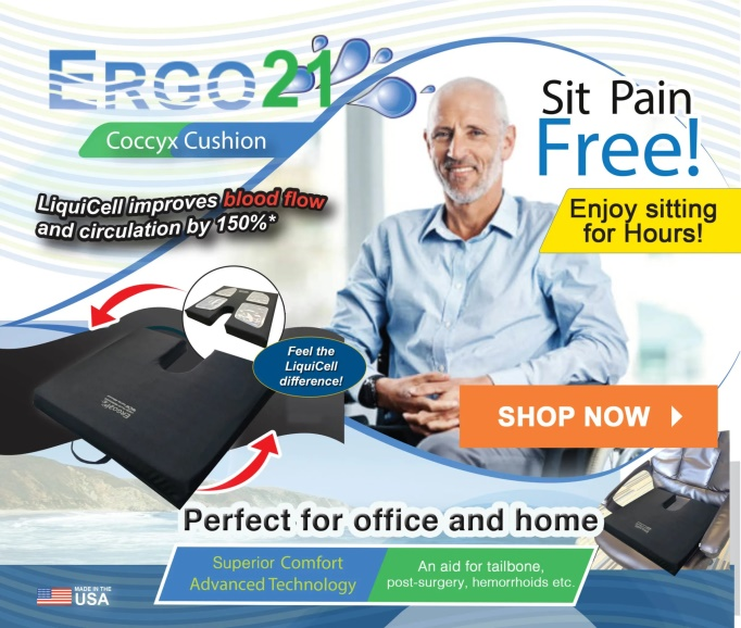 HexoSeat™ Sciatica Pain Relief Support Cushion - Hexo Care International