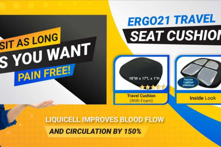 Excellent Orthopedic Seat Cushion - Ergo21