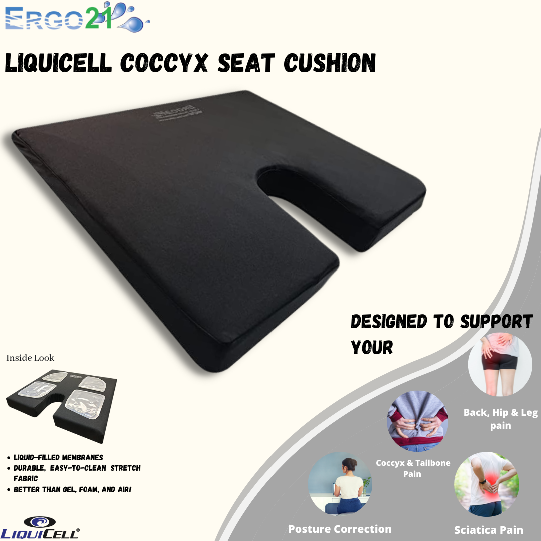 Best Coccyx Cushion - Ergonomic Memory Foam Design