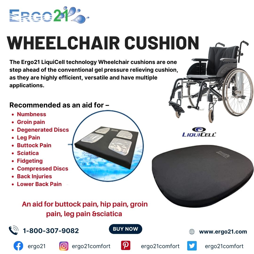 Cushion Lab Patented Pressure Relief Seat Cushion for Long Sitting Hours on  Office/Home Chair, Car, Wheelchair - Extra-Dense Memory Foam for Hip