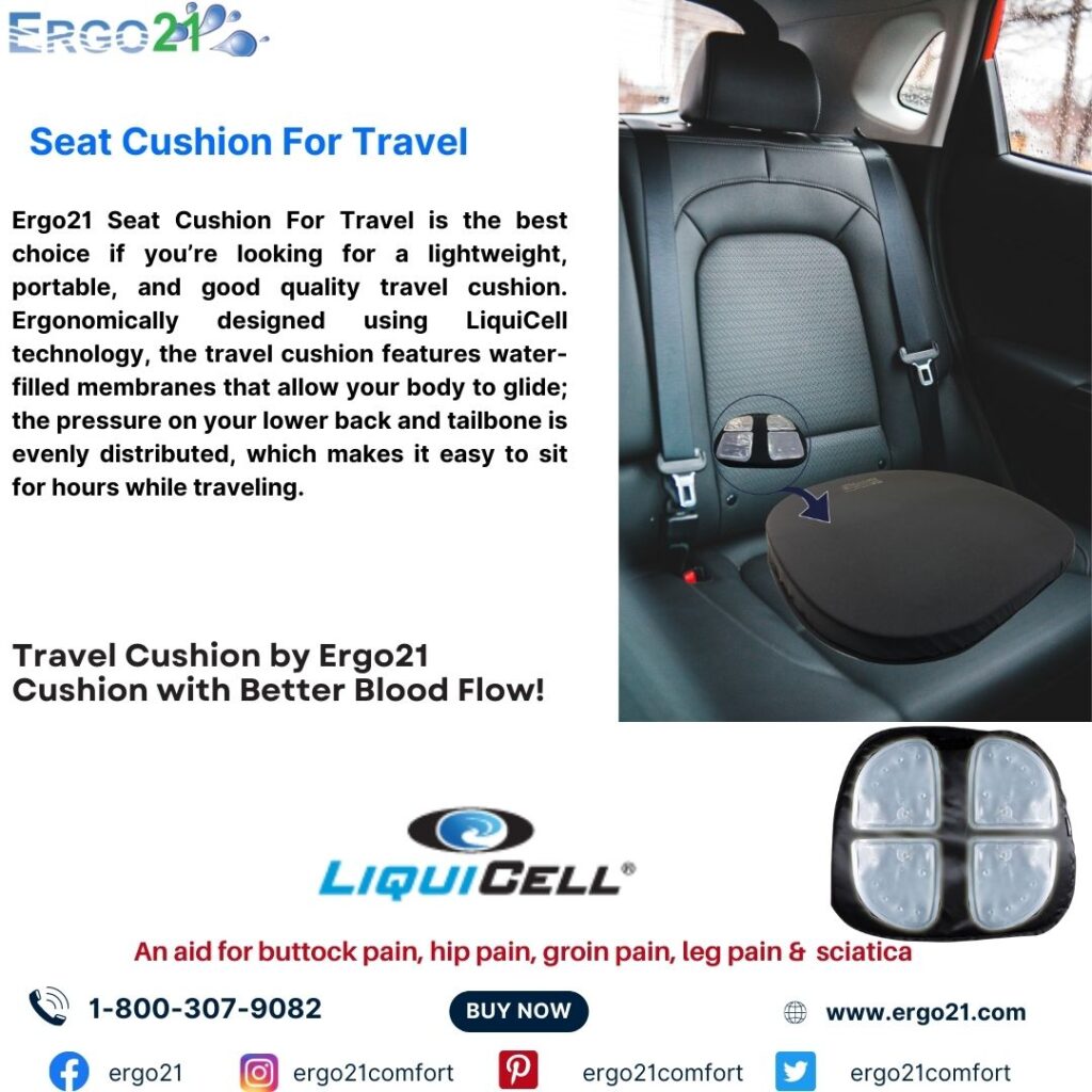 Car Seat Cushion for Back Pain