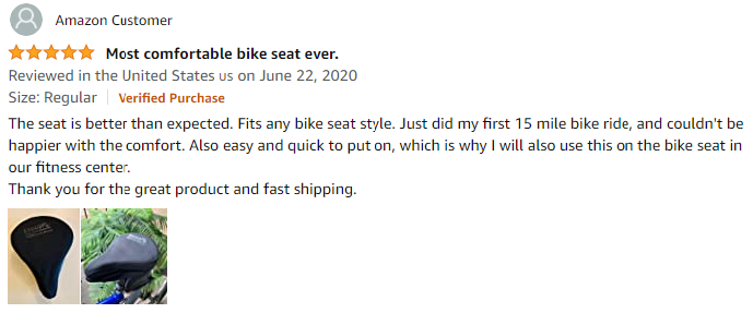 bicycle seat cushion