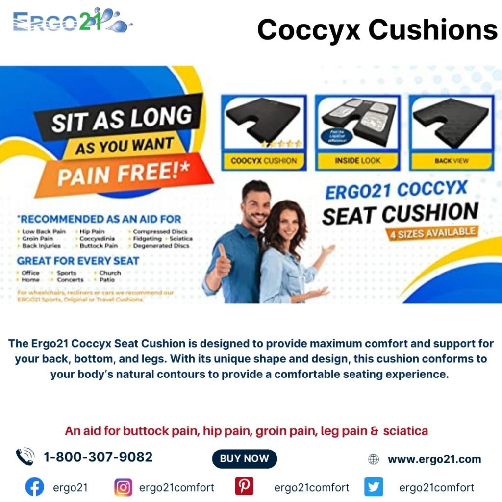 Compressed Coccyx Cushion
