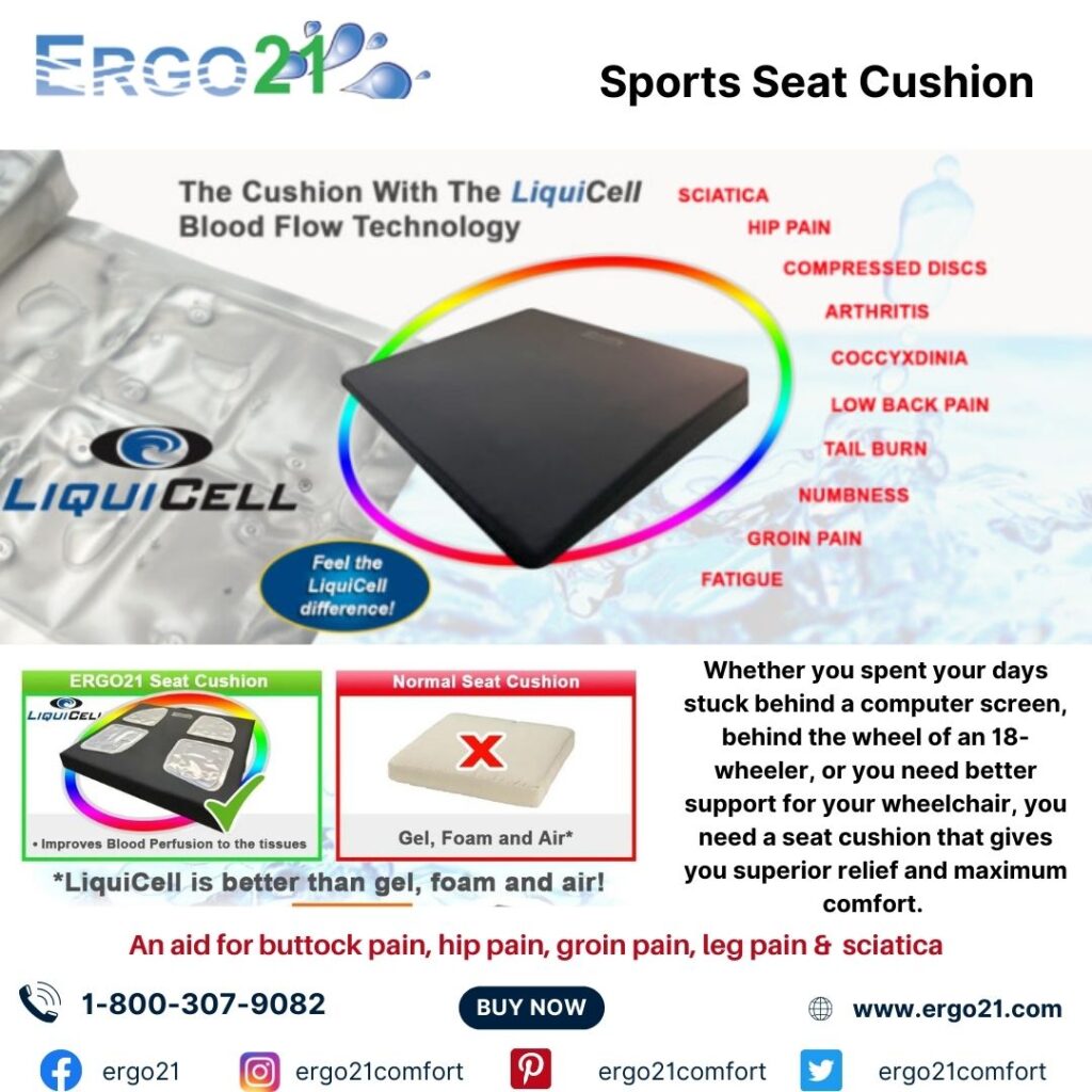 How to Find a Seat Cushion for Sciatica Relief - Ergo21