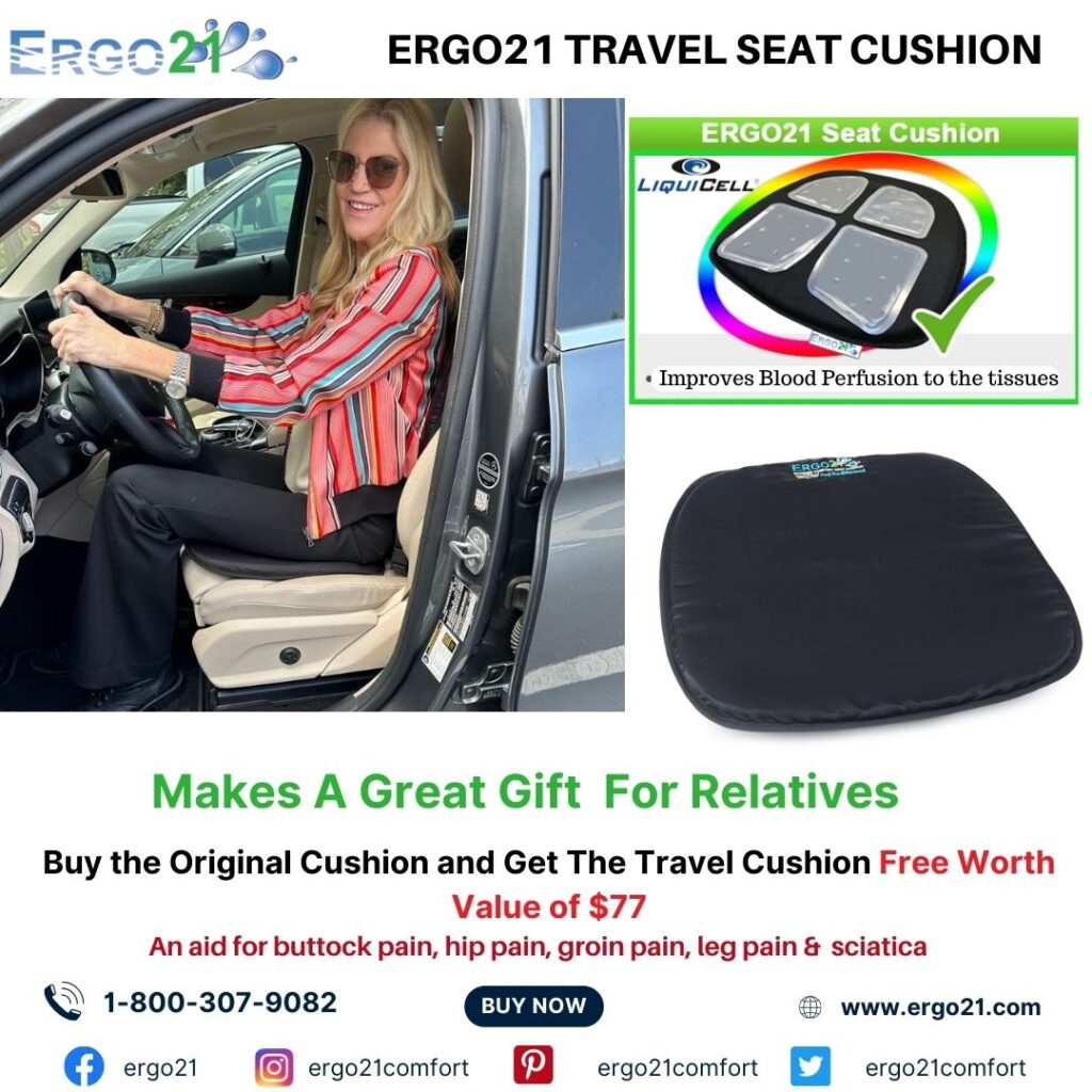 Excellent Travel Cushion that will make your long flights much more  comfortable - Ergo21