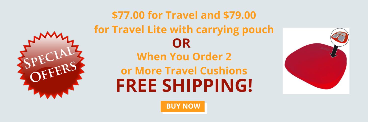 Travellite seat cushion top by lifeform
