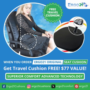 ergo21 Original Cushion offer - Get Ergo21 Travel Free