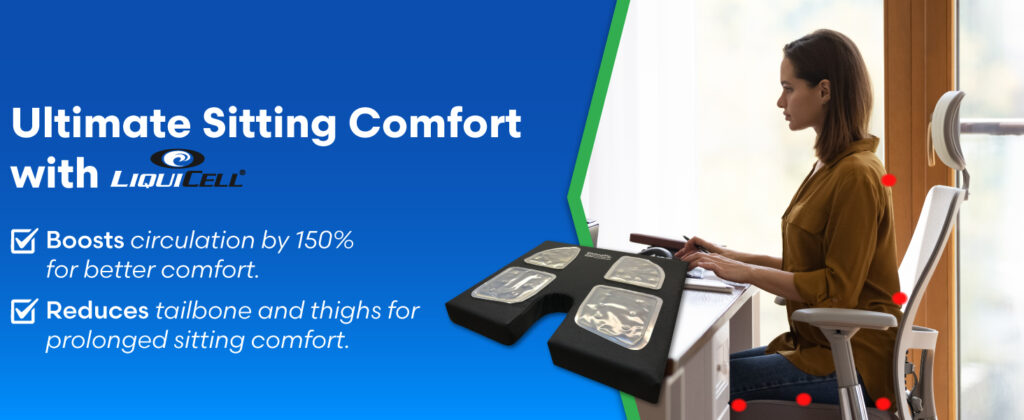 coccyx cushion. banner