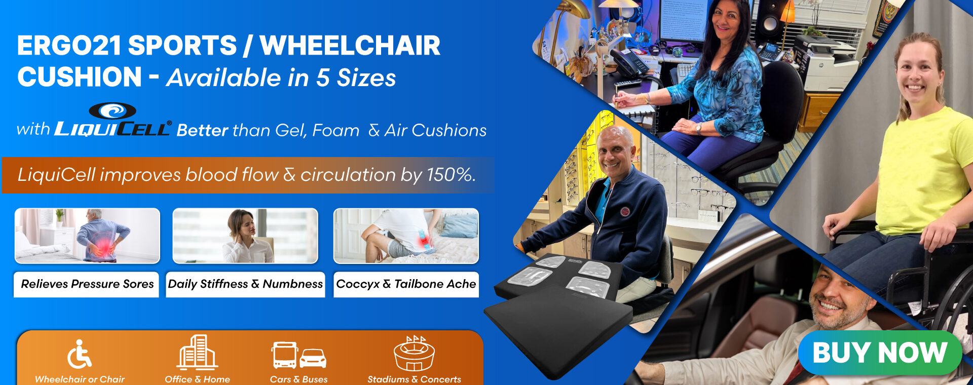 Sports- Wheelchair Cushion